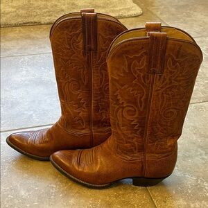 Sanders cowboy boots for woman size 6b vintage